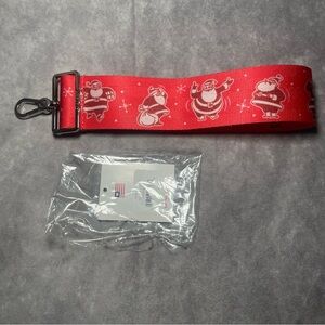 Harvey’s seatbelt santa Holly Jolly 5P CNG keychain - new open package